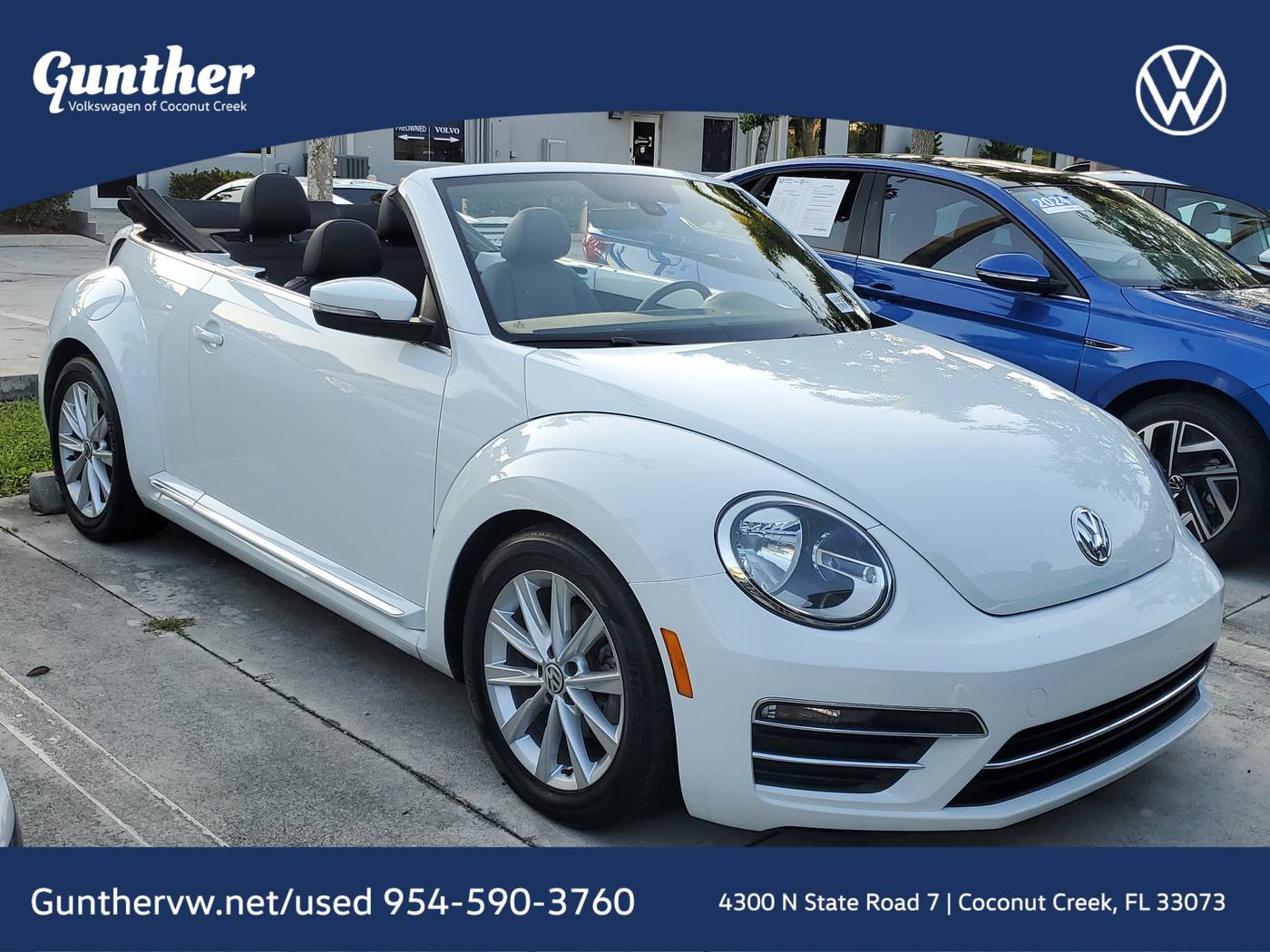 2018 Volkswagen Beetle SE — Convertible — 90,224 mi — Coconut Creek, FL