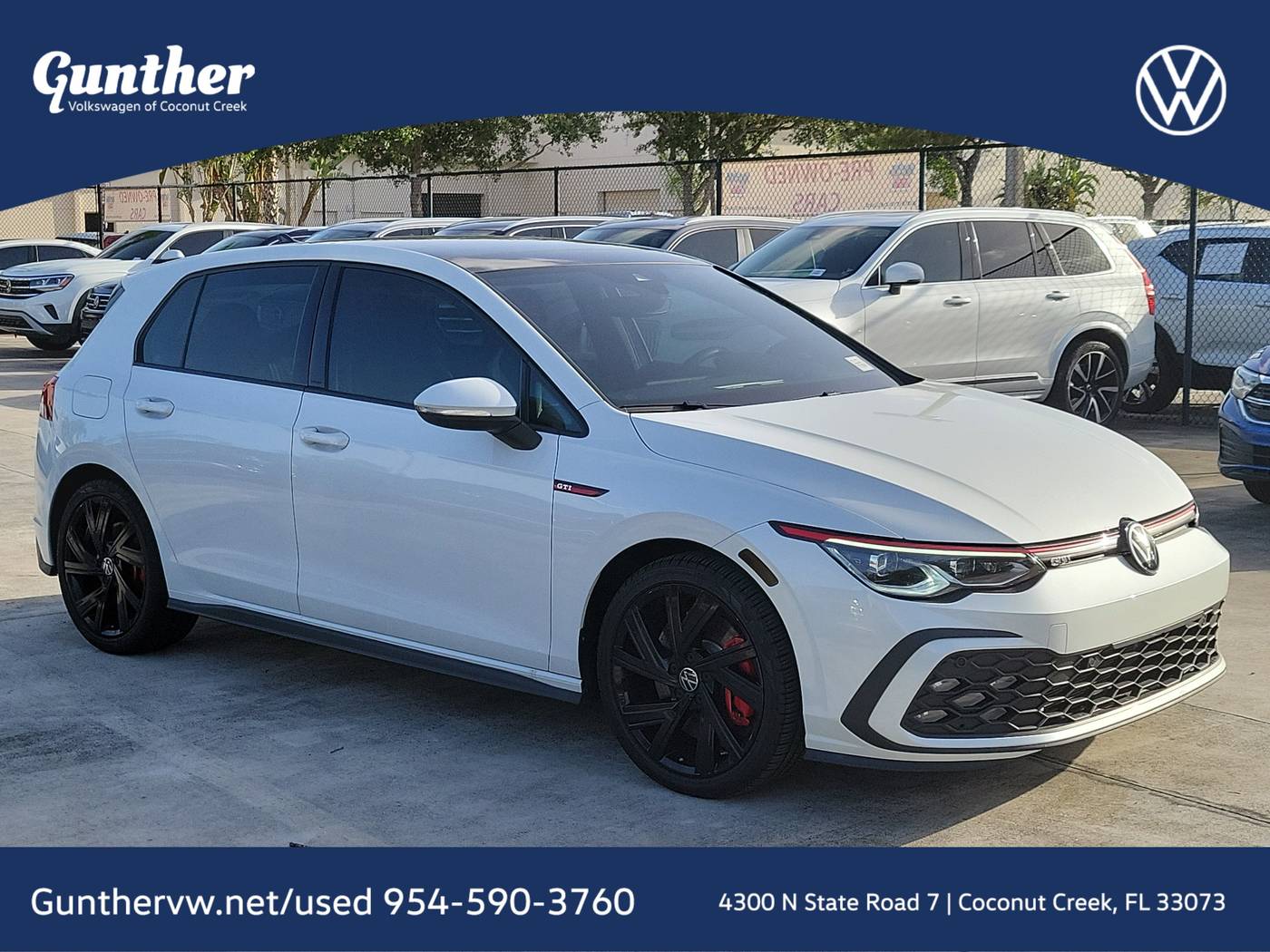 2022 Volkswagen Golf GTI SE — Hatchback — 32,568 mi — Coconut Creek, FL