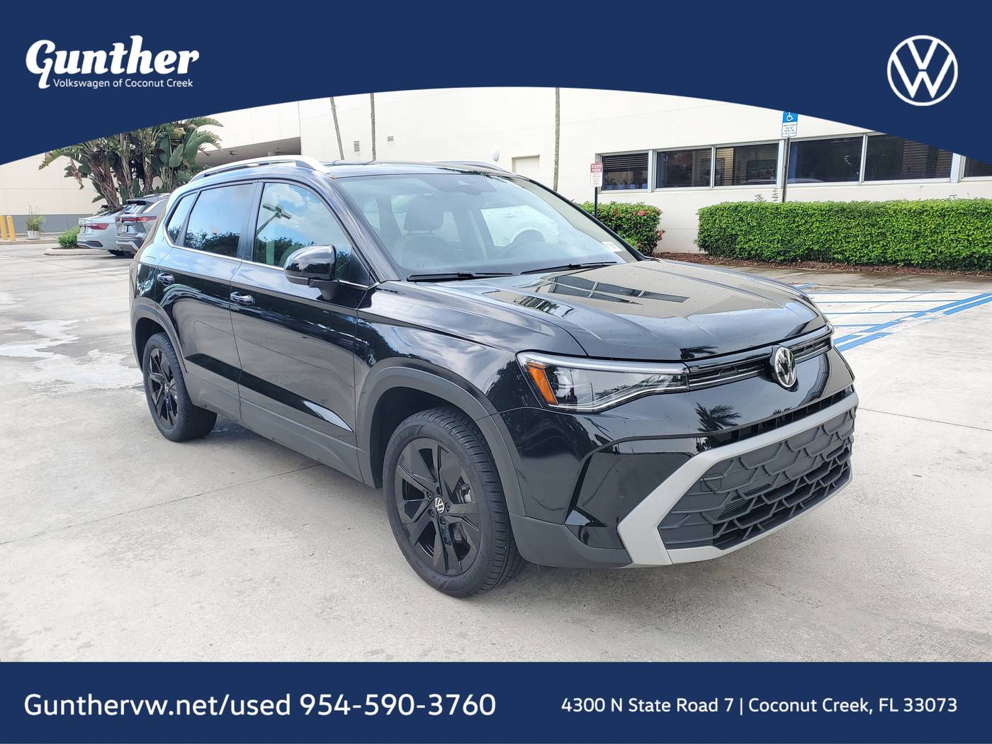 2025 Volkswagen Taos SE — SUV — 6,215 mi — Coconut Creek, FL