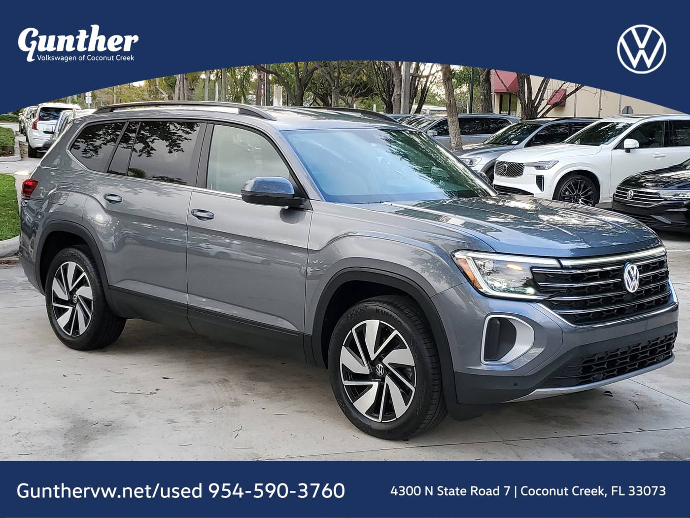 2024 Volkswagen Atlas SE with Technology — SUV — 29,330 mi — Coconut Creek, FL
