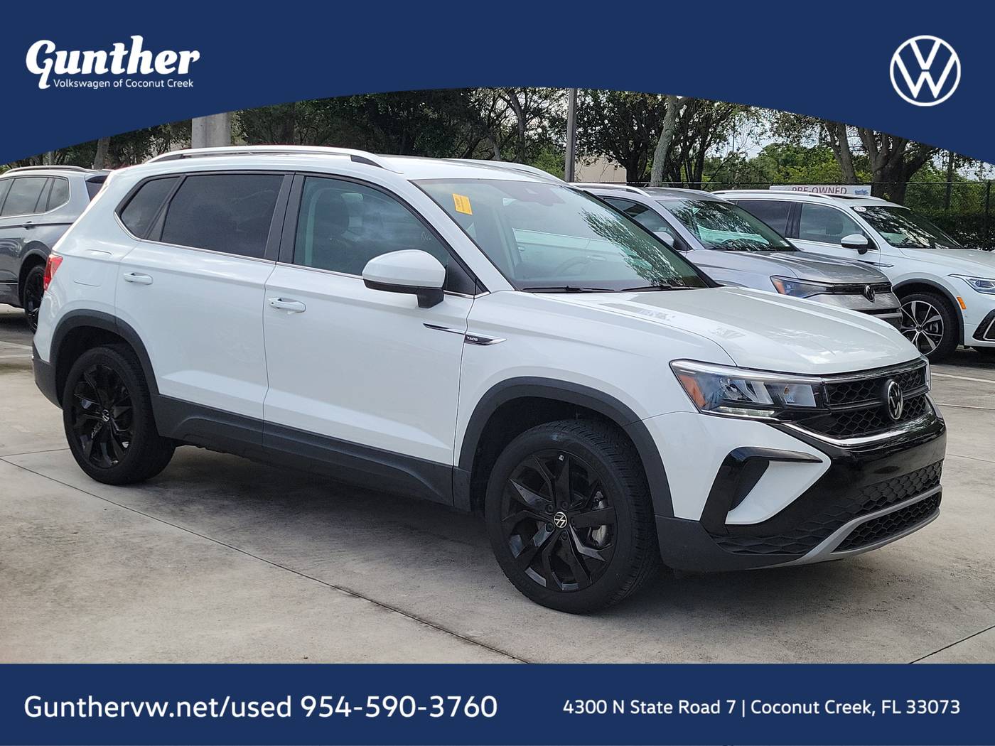 2023 Volkswagen Taos SE — SUV — 9,441 mi — Coconut Creek, FL