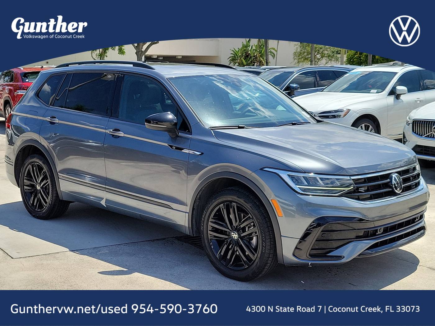 2022 Volkswagen Tiguan SE R-Line Black — SUV — 25,503 mi — Coconut Creek, FL
