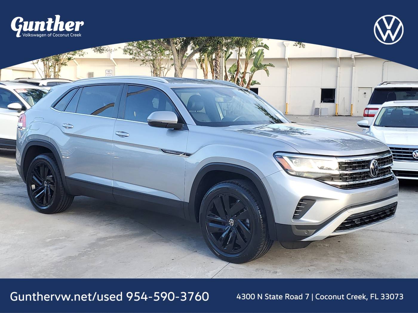 2022 Volkswagen Atlas Cross Sport SE with Technology — SUV — 43,312 mi — Coconut Creek, FL