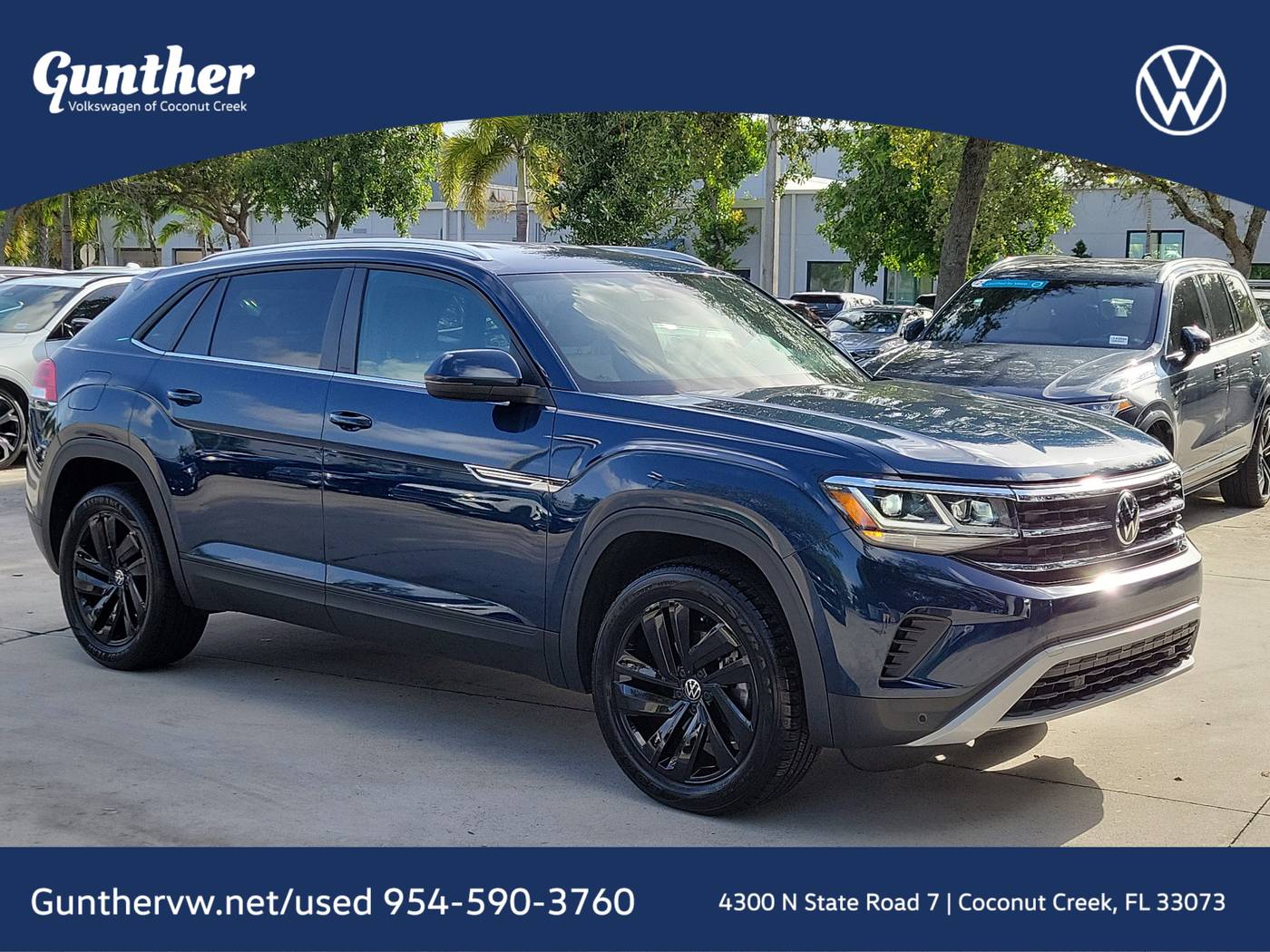 2023 Volkswagen Atlas Cross Sport SE with Technology — SUV — 22,693 mi — Coconut Creek, FL
