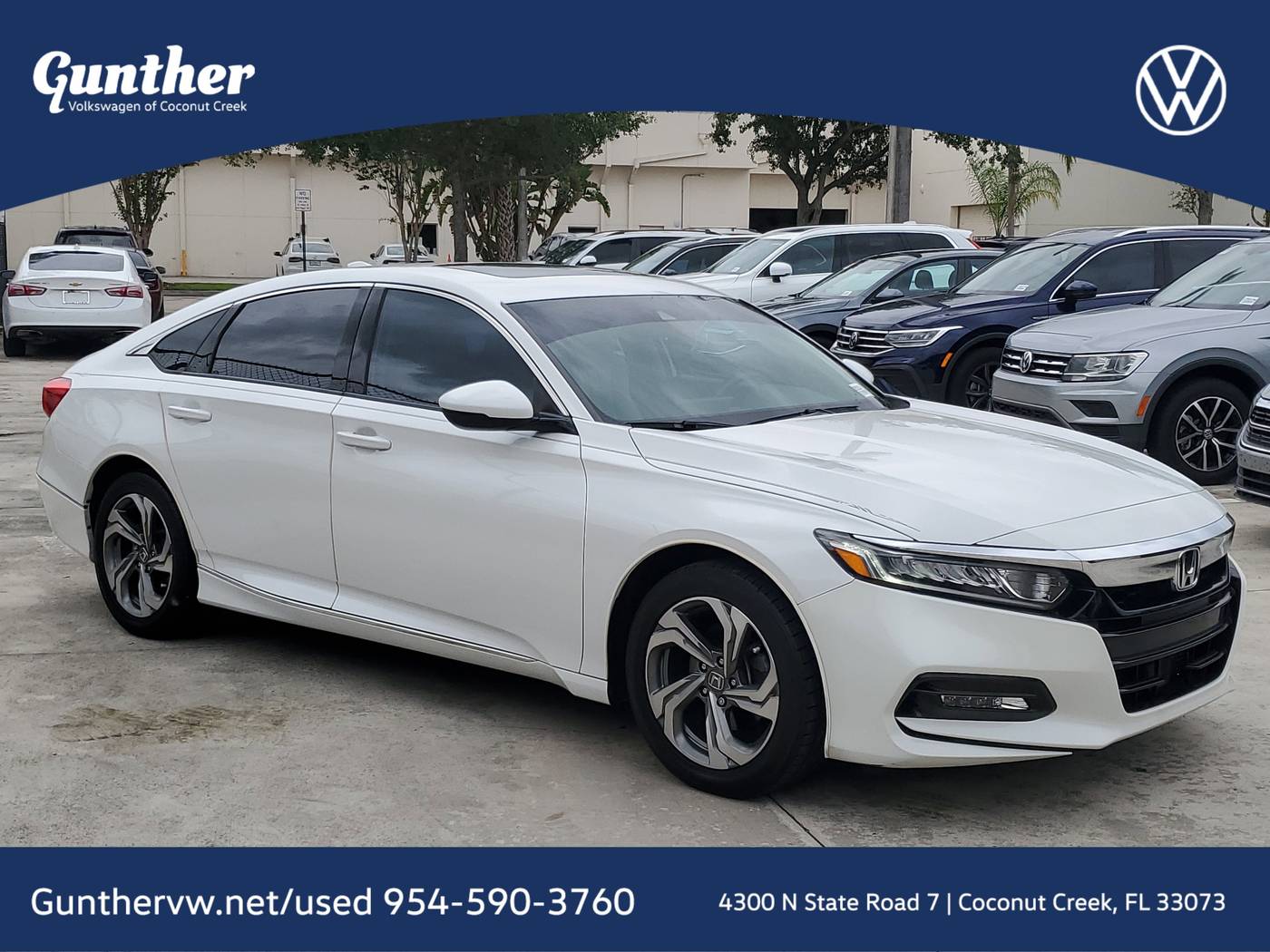 2018 Honda Accord EX-L — Sedan — 32,122 mi — Coconut Creek, FL