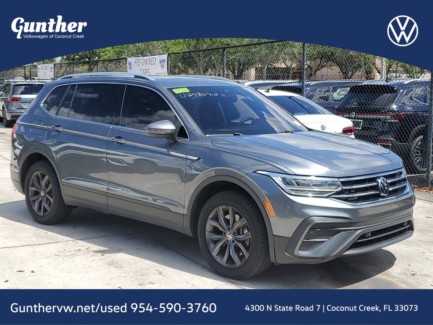 2023 Volkswagen Tiguan SE — SUV — 22,358 mi — Coconut Creek, FL