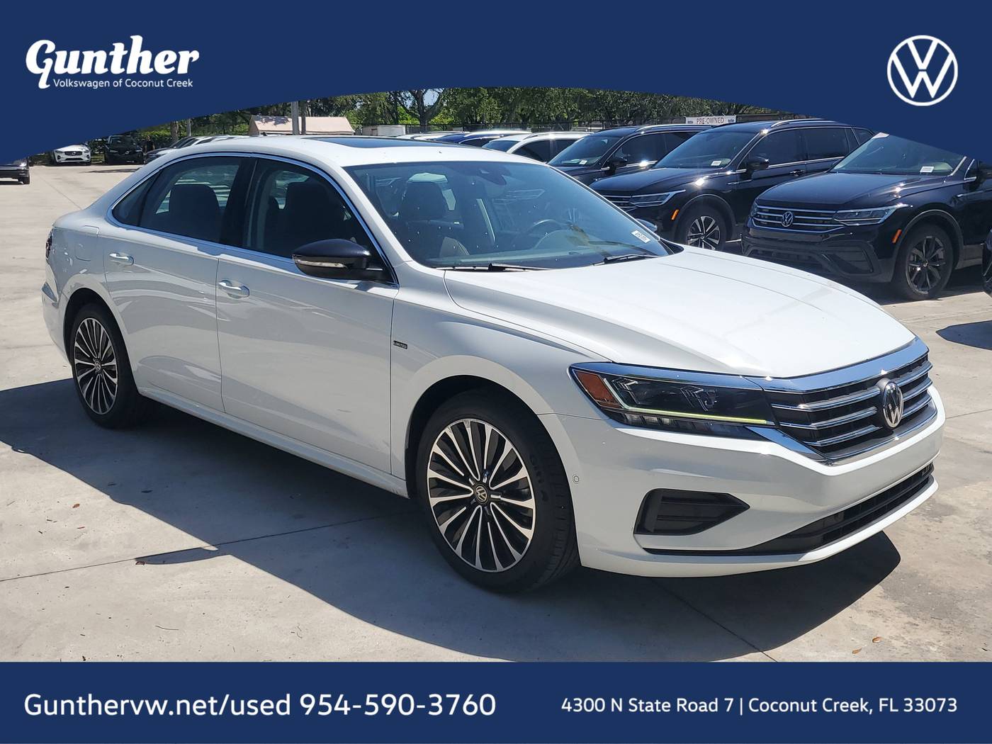 2022 Volkswagen Passat Limited Edition — Sedan — 27,302 mi — Coconut Creek, FL