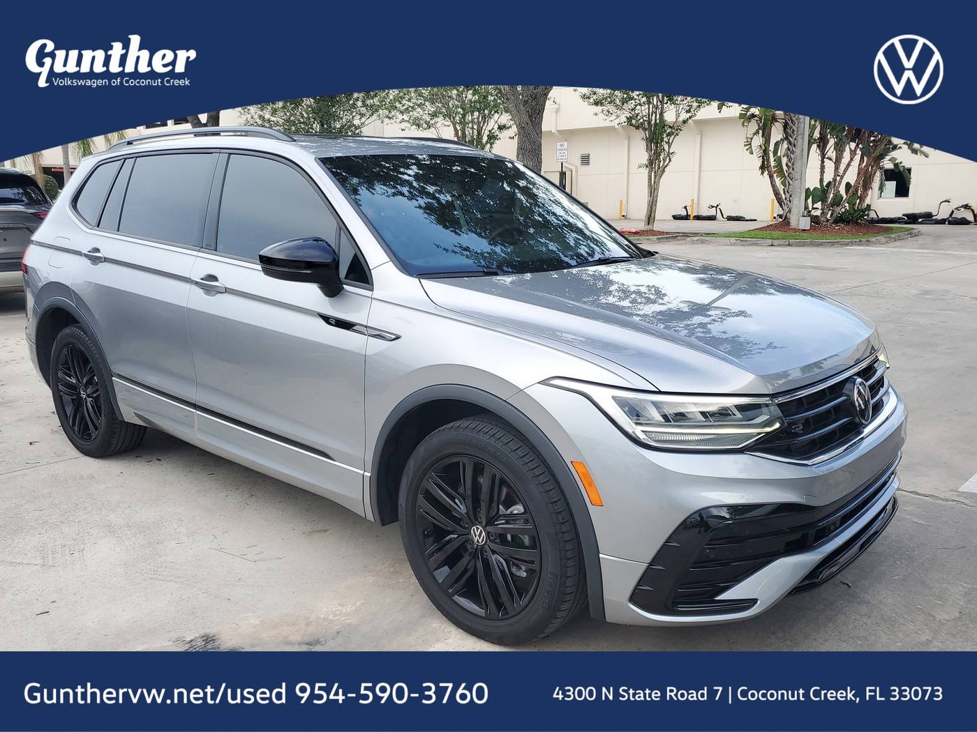 2022 Volkswagen Tiguan SE R-Line Black — SUV — 20,591 mi — Coconut Creek, FL