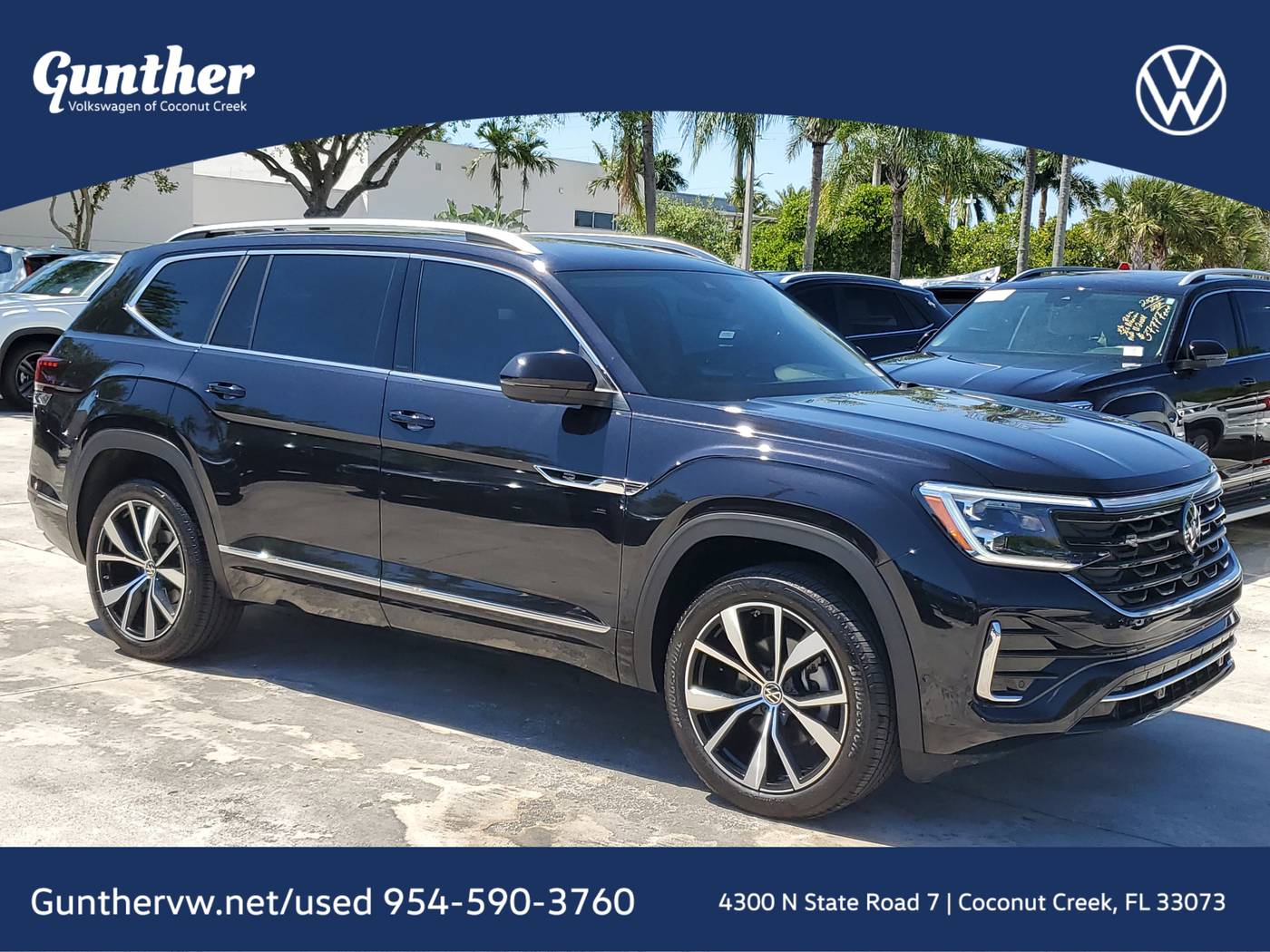 2024 Volkswagen Atlas SEL Premium R-Line — SUV — 19,163 mi — Coconut Creek, FL