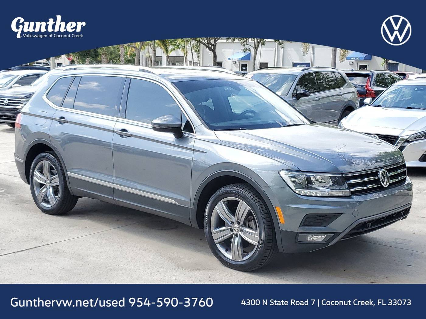 2021 Volkswagen Tiguan SEL — SUV — 16,017 mi — Coconut Creek, FL