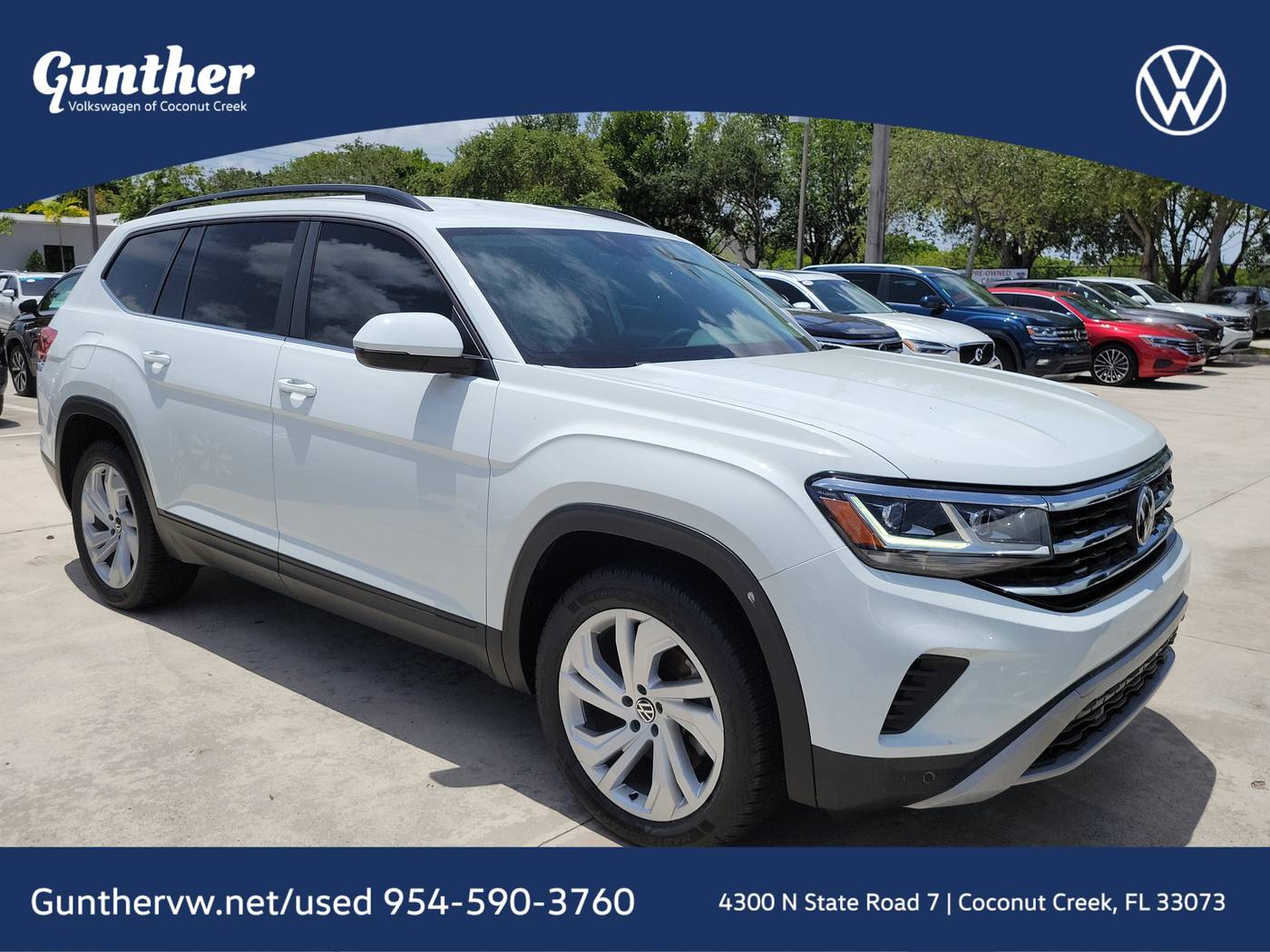 2023 Volkswagen Atlas SE with Technology — SUV — 24,094 mi — Coconut Creek, FL