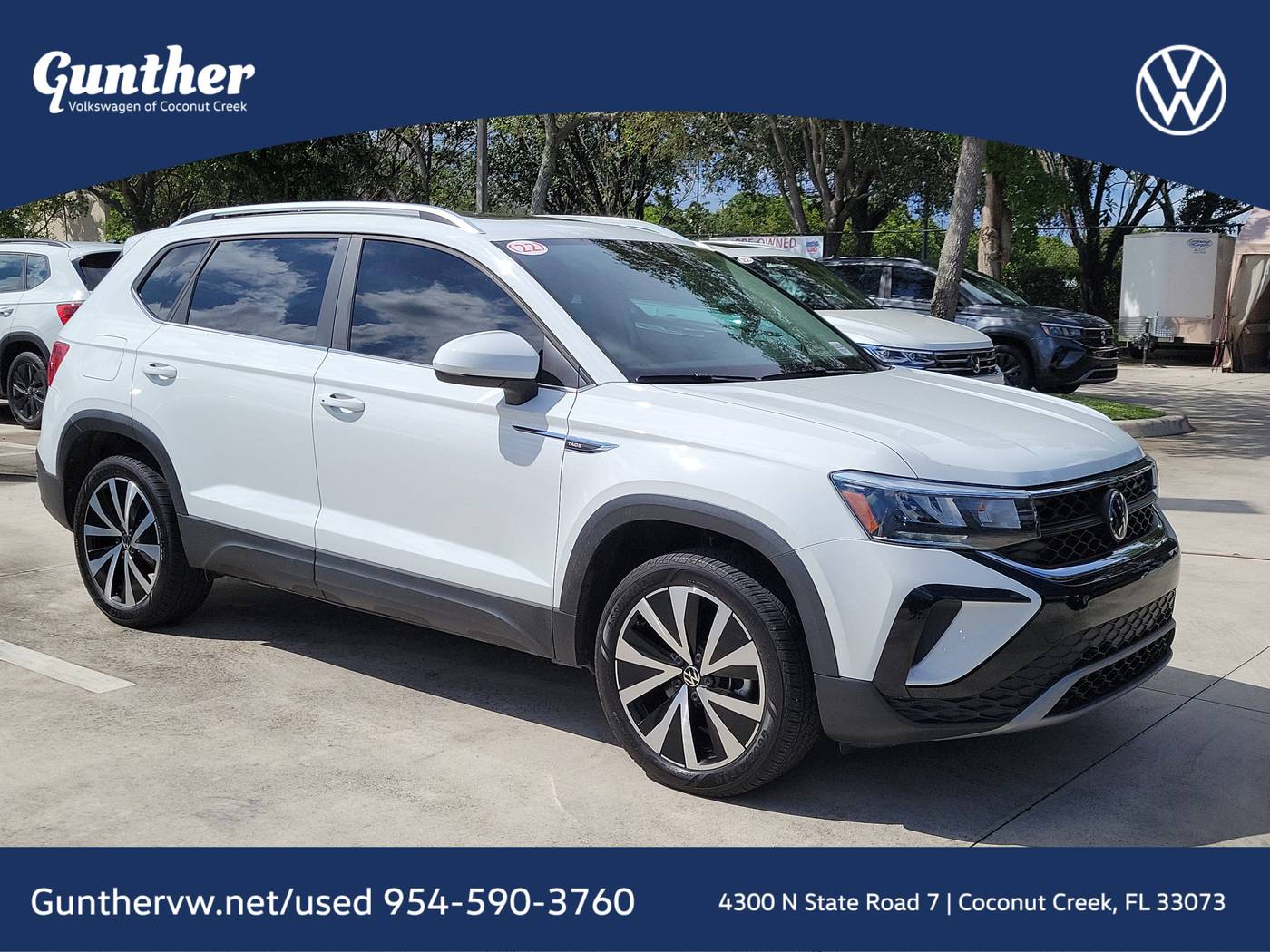 2022 Volkswagen Taos SE — SUV — 29,018 mi — Coconut Creek, FL