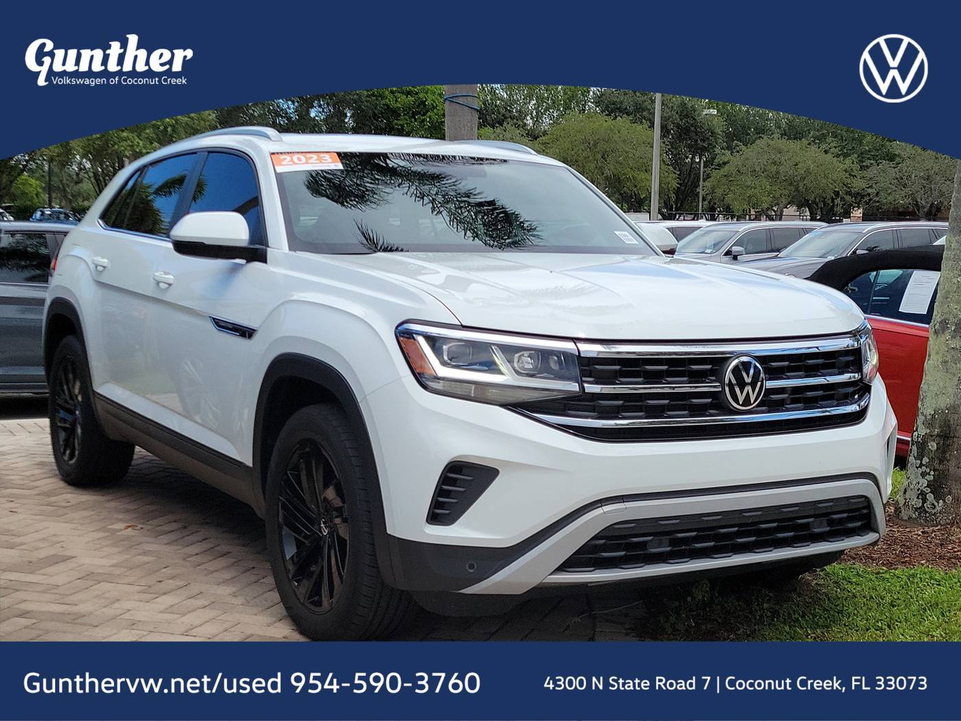 2023 Volkswagen Atlas Cross Sport SE with Technology — SUV — 21,915 mi — Coconut Creek, FL