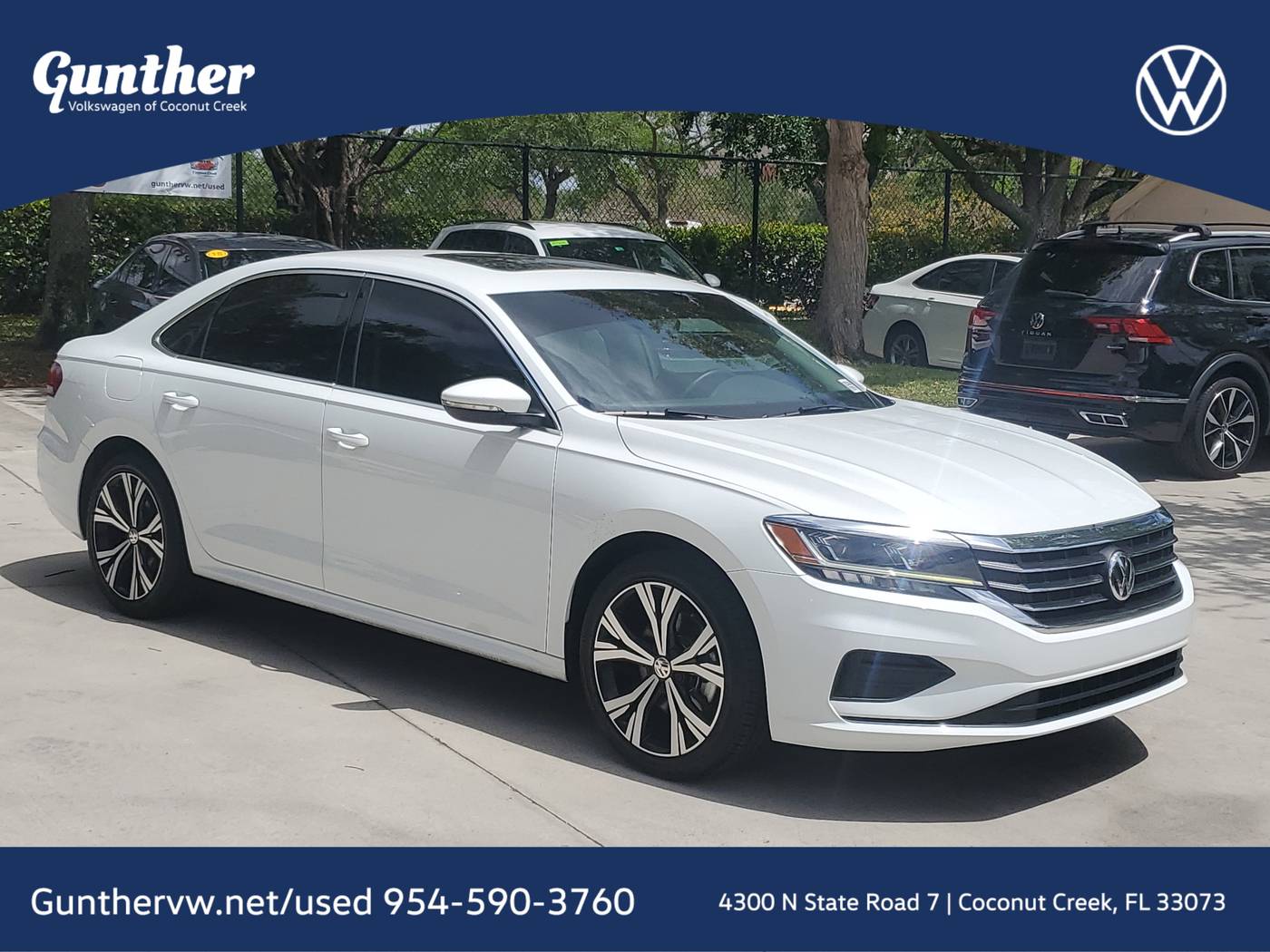 2021 Volkswagen Passat SE — Sedan — 51,386 mi — Coconut Creek, FL