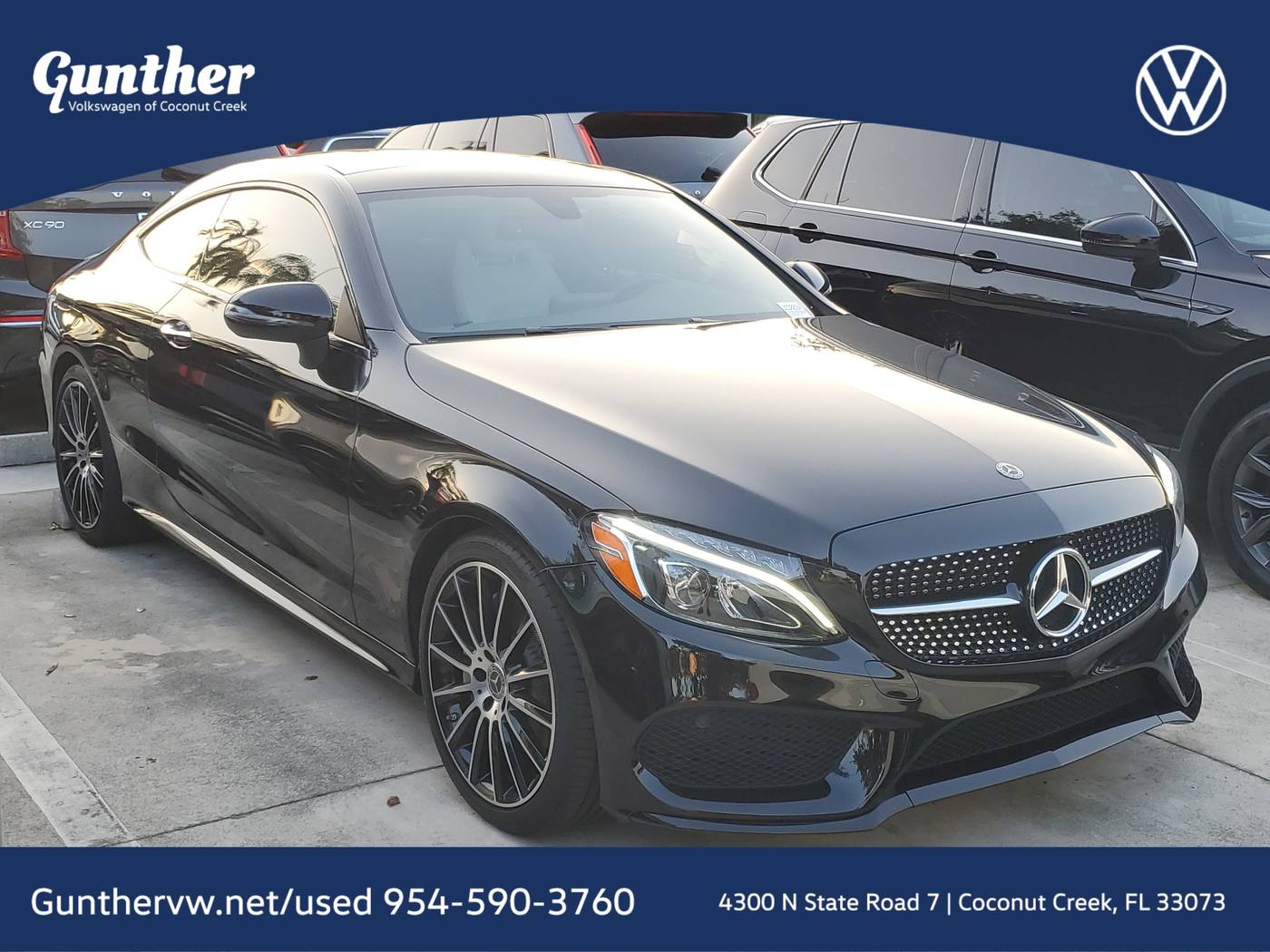 2018 Mercedes-Benz C-Class C 300 — Coupe — 16,704 mi — Coconut Creek, FL