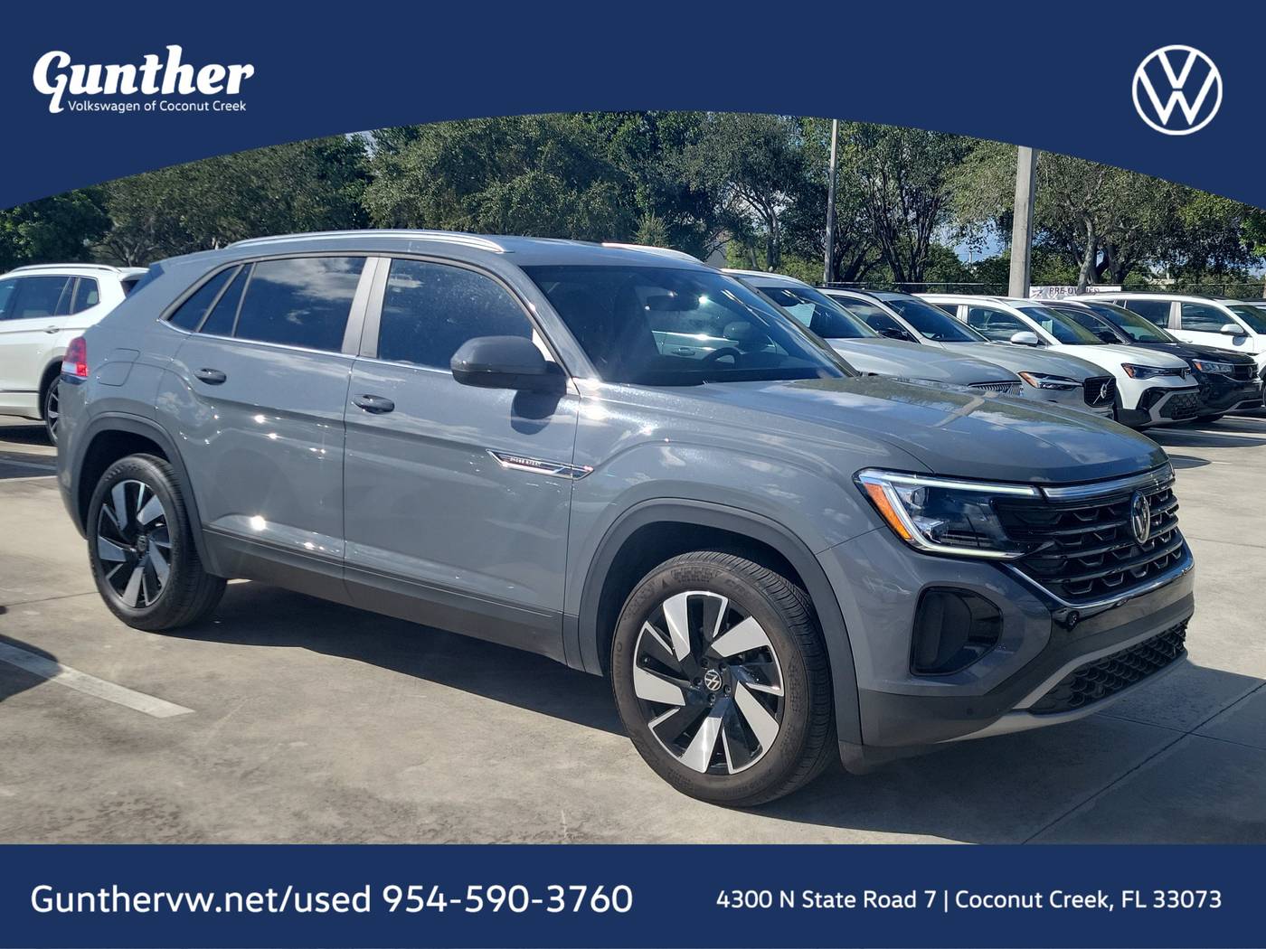 2024 Volkswagen Atlas Cross Sport SE with Technology — SUV — 10,210 mi — Coconut Creek, FL