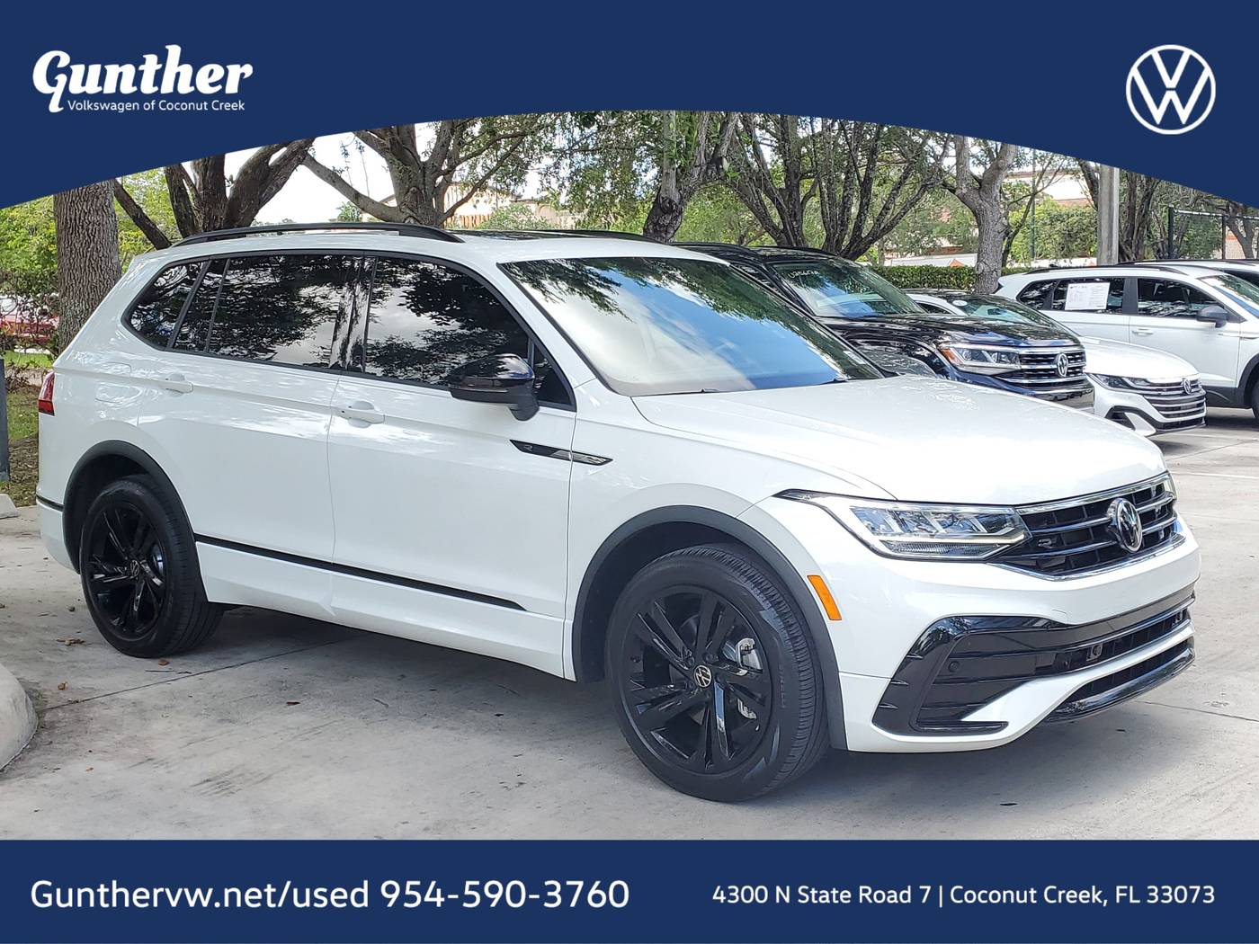 2023 Volkswagen Tiguan SE R-Line Black — SUV — 16,614 mi — Coconut Creek, FL