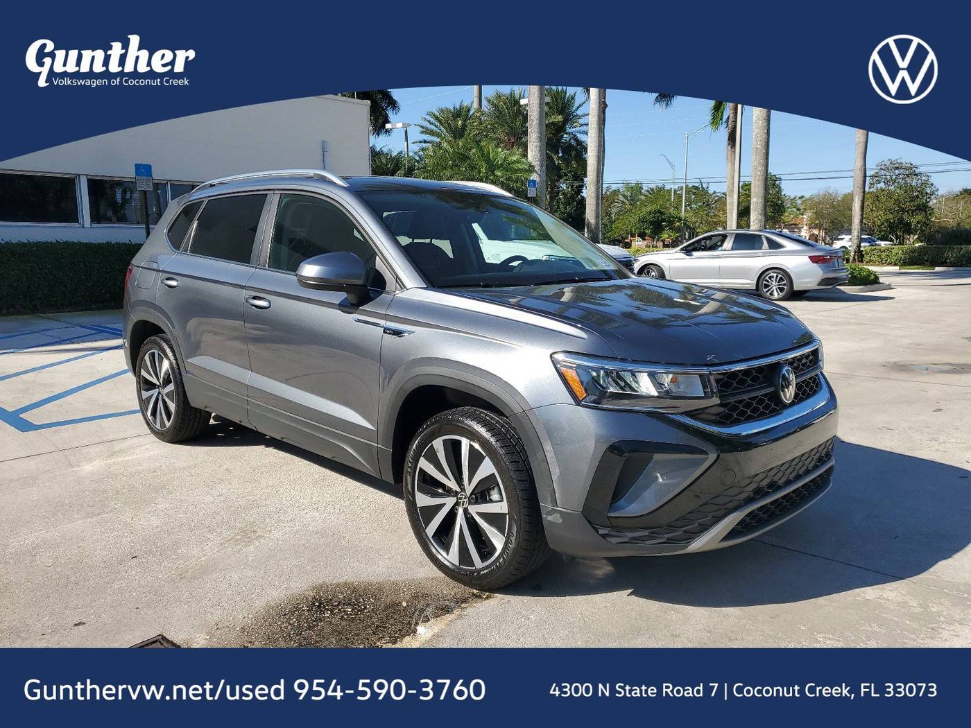2024 Volkswagen Taos SE — SUV — 6,623 mi — Coconut Creek, FL