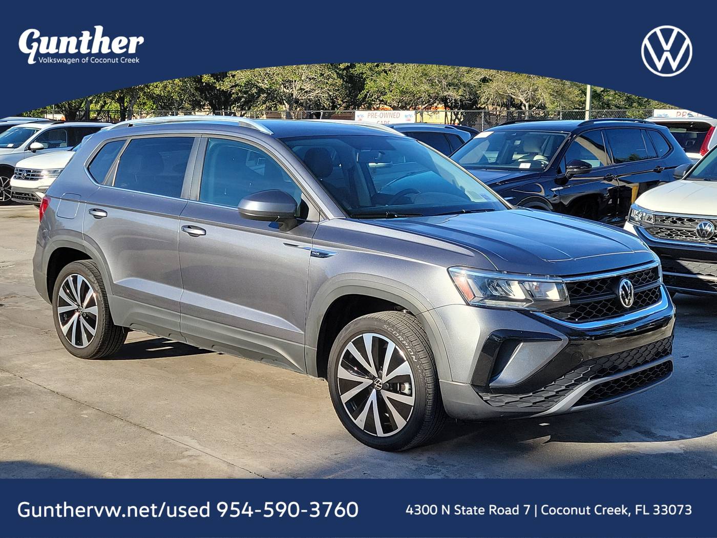 2022 Volkswagen Taos SE — SUV — 33,538 mi — Coconut Creek, FL