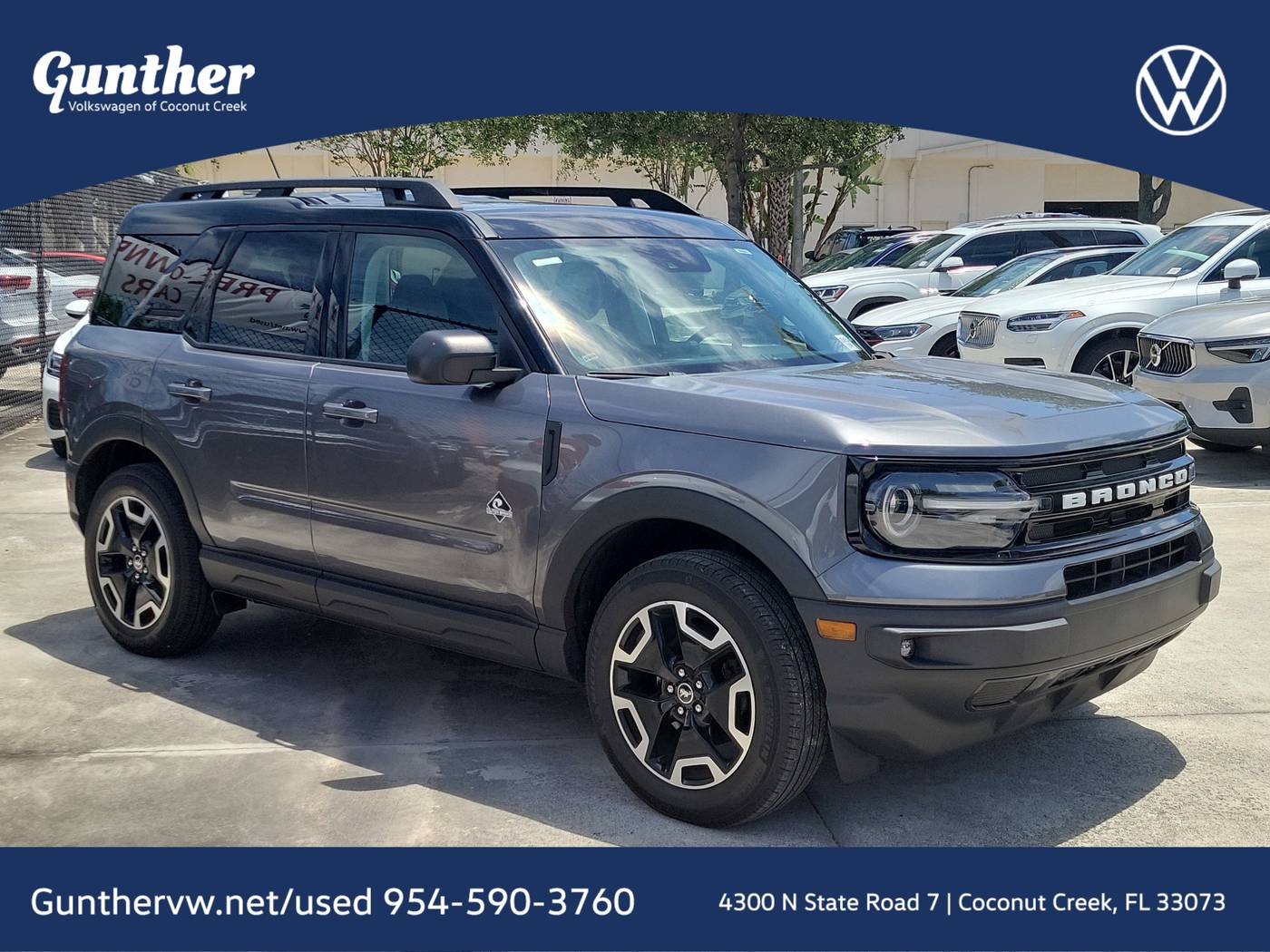 2022 Ford Bronco Sport Outer Banks — SUV — 25,949 mi — Coconut Creek, FL