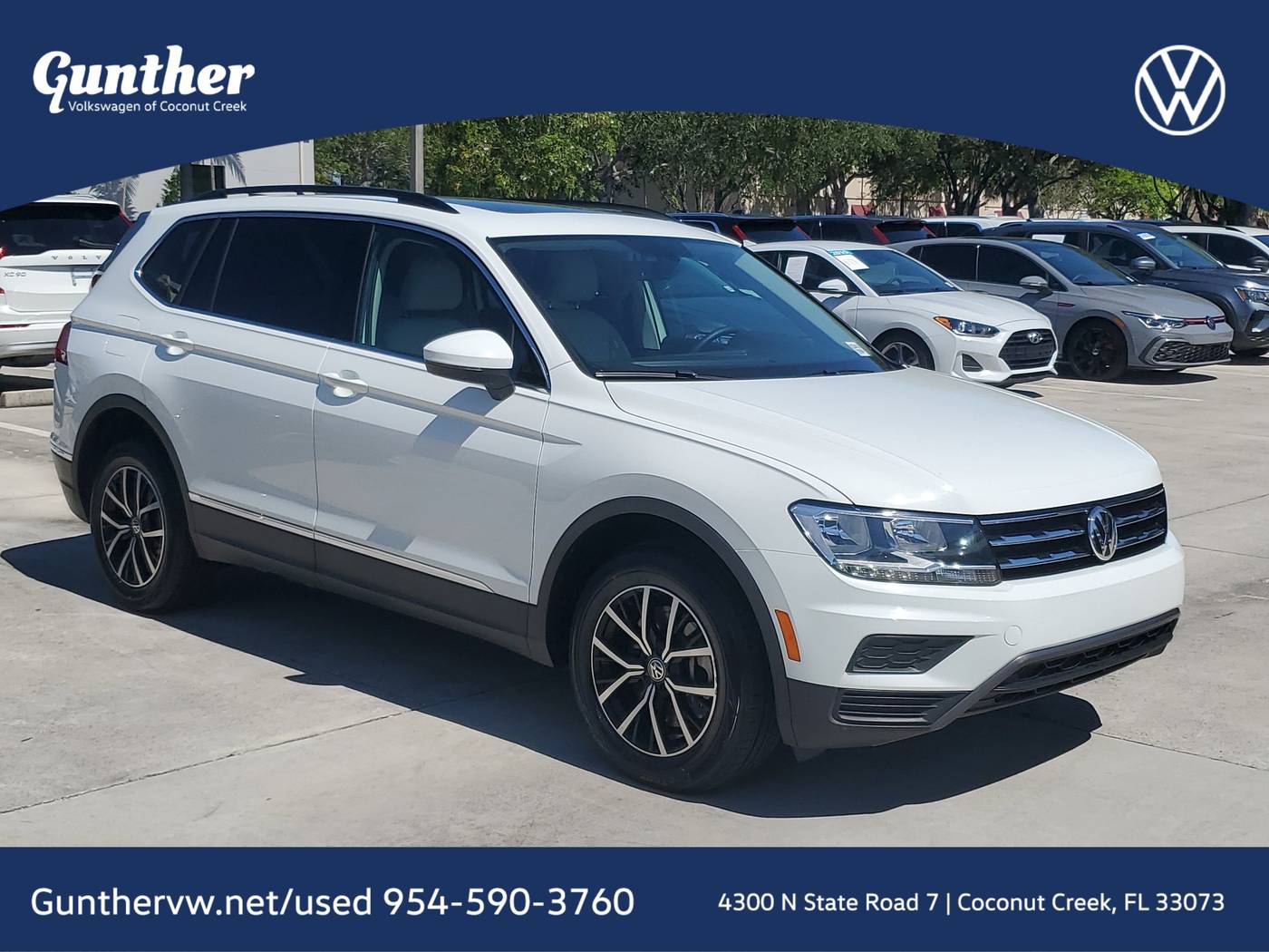 2021 Volkswagen Tiguan SE — SUV — 42,930 mi — Coconut Creek, FL