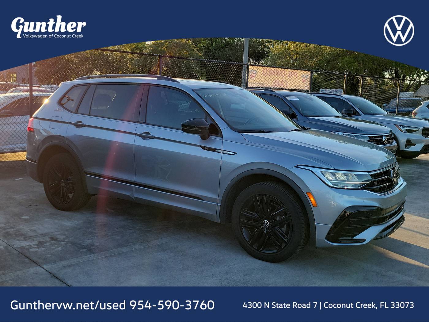 2022 Volkswagen Tiguan SE R-Line Black — SUV — 15,739 mi — Coconut Creek, FL