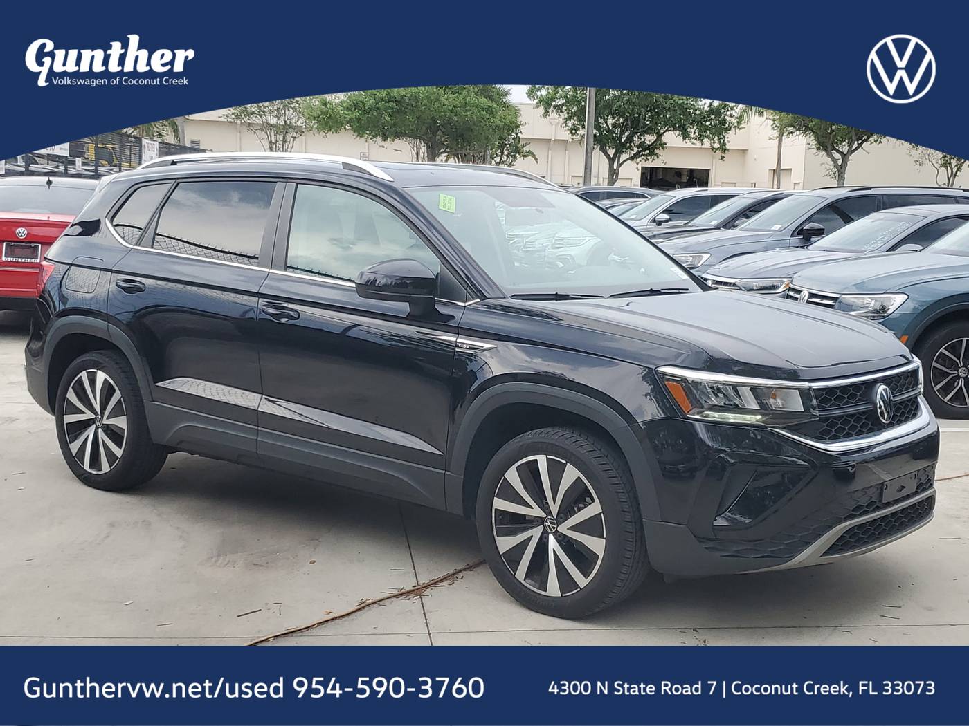 2022 Volkswagen Taos SE — SUV — 30,375 mi — Coconut Creek, FL