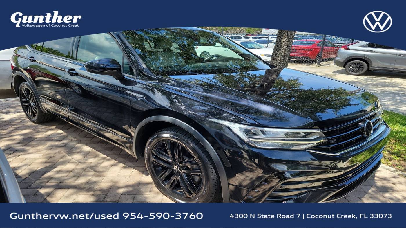 2022 Volkswagen Tiguan SE R-Line Black — SUV — 18,319 mi — Coconut Creek, FL