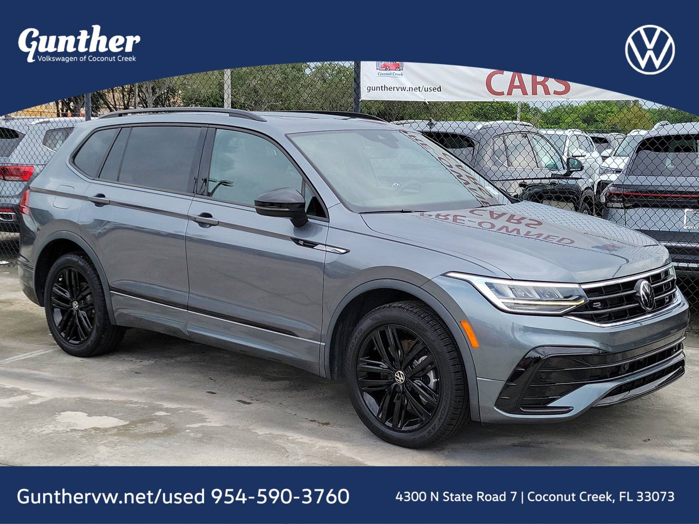 2022 Volkswagen Tiguan SE R-Line Black — SUV — 26,039 mi — Coconut Creek, FL
