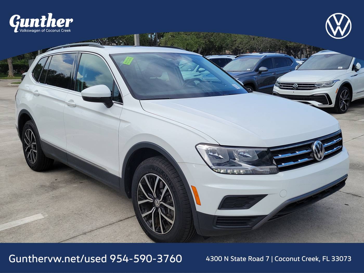 2021 Volkswagen Tiguan SE — SUV — 9,573 mi — Coconut Creek, FL