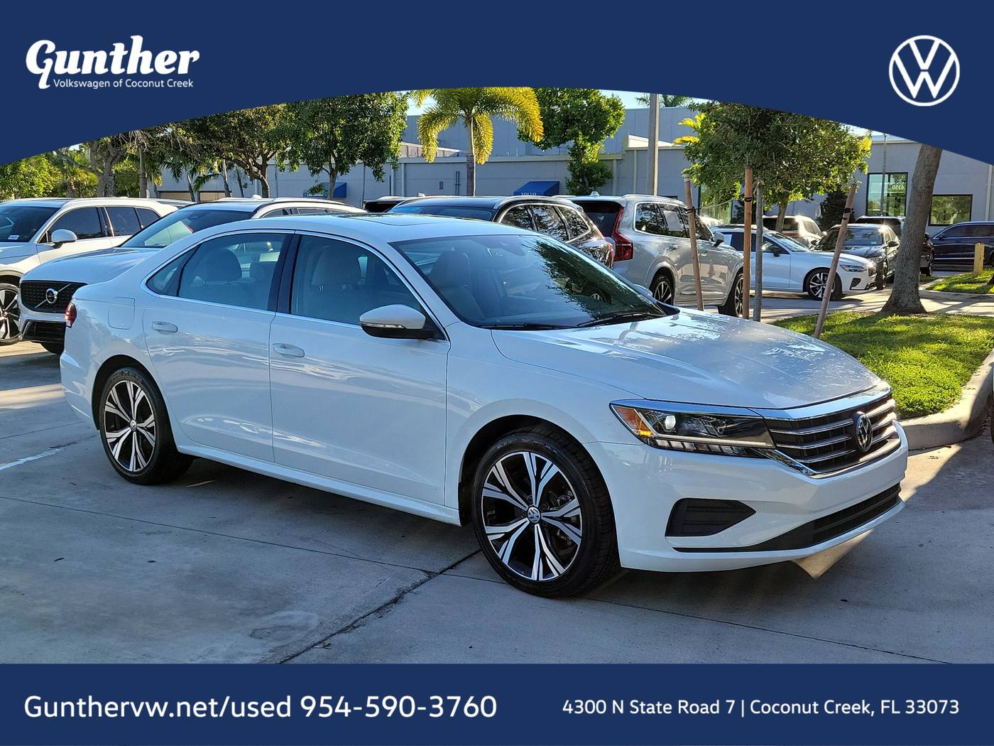2022 Volkswagen Passat SE — Sedan — 14,657 mi — Coconut Creek, FL