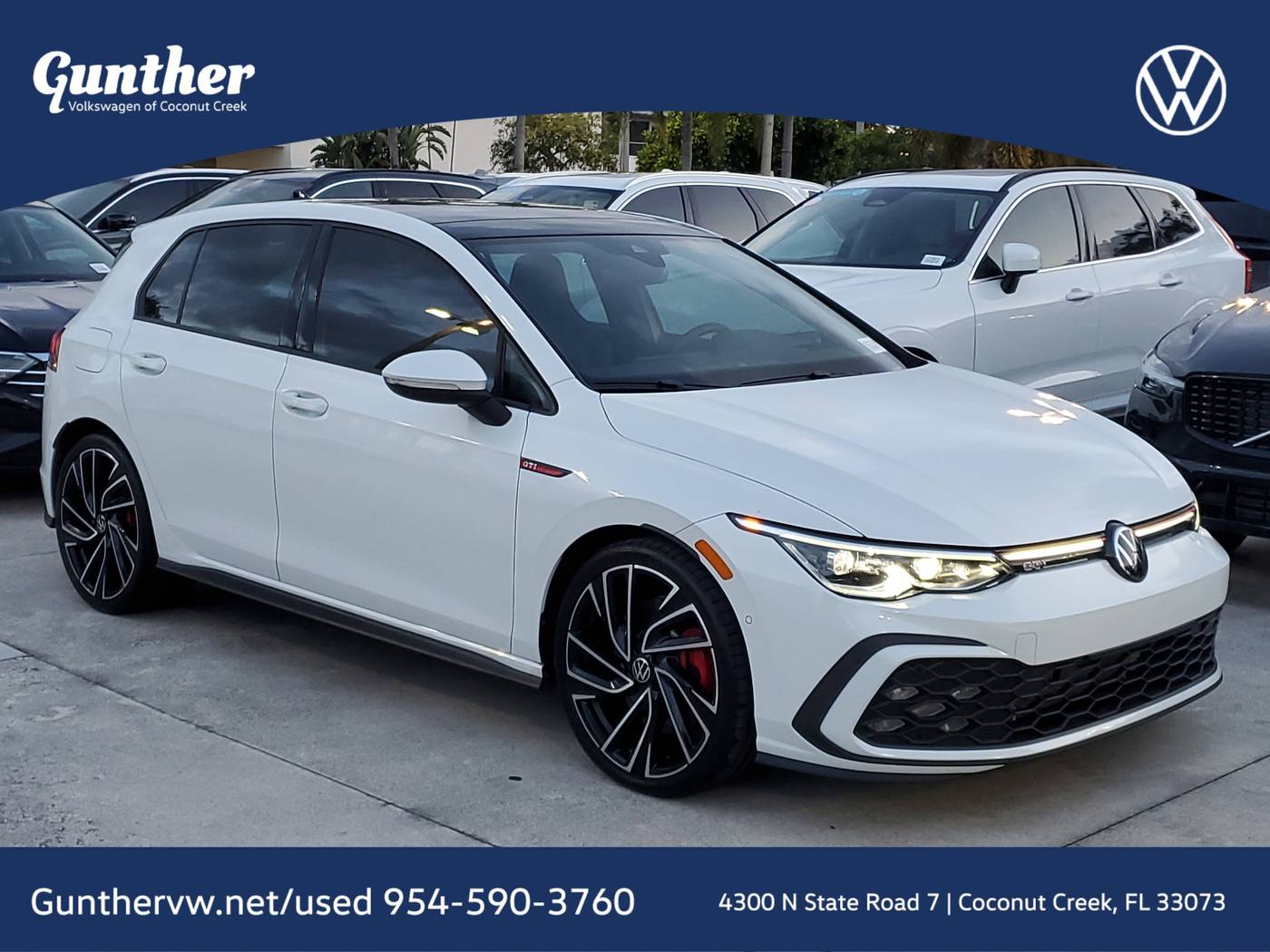 2024 Volkswagen Golf GTI Autobahn — Hatchback — 12,284 mi — Coconut Creek, FL