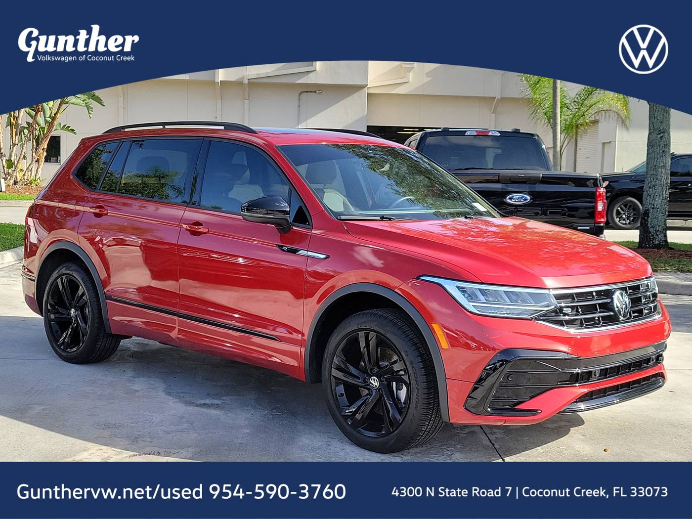 2024 Volkswagen Tiguan SE R-Line Black — SUV — 9,473 mi — Coconut Creek, FL
