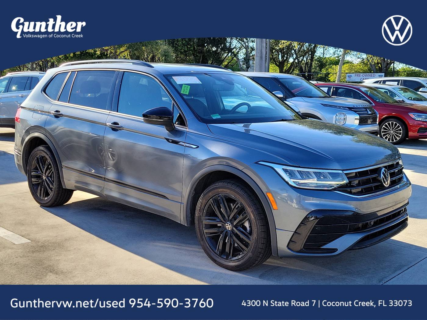 2022 Volkswagen Tiguan SE R-Line Black — SUV — 26,264 mi — Coconut Creek, FL