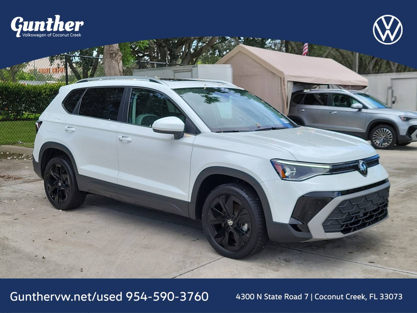 2025 Volkswagen Taos SE — SUV — 6,962 mi — Coconut Creek, FL