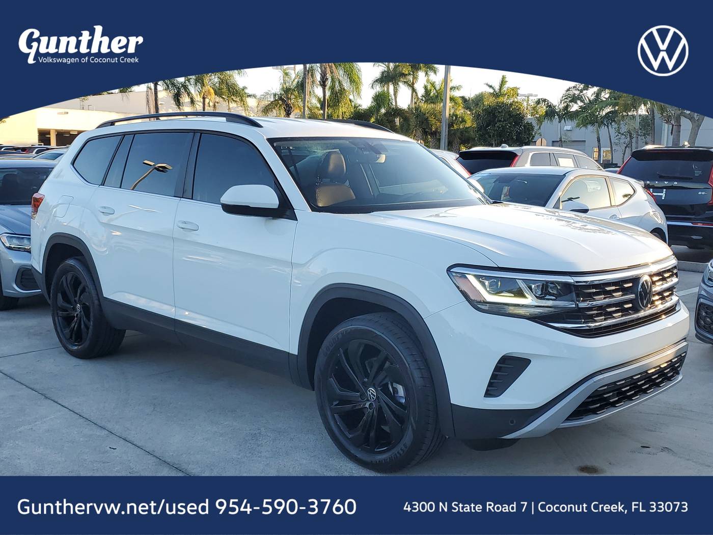 2023 Volkswagen Atlas SE with Technology — SUV — 38,137 mi — Coconut Creek, FL