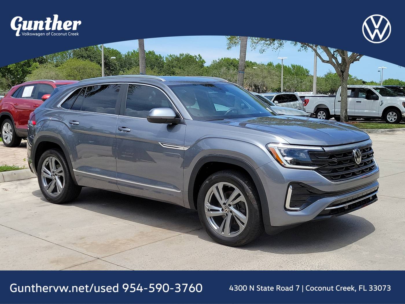 2024 Volkswagen Atlas Cross Sport SEL R-Line — SUV — 25,408 mi — Coconut Creek, FL