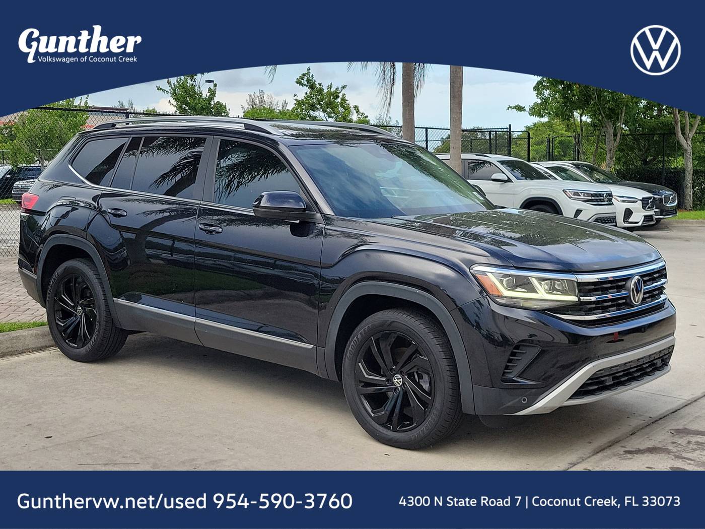 2022 Volkswagen Atlas SEL — SUV — 30,112 mi — Coconut Creek, FL