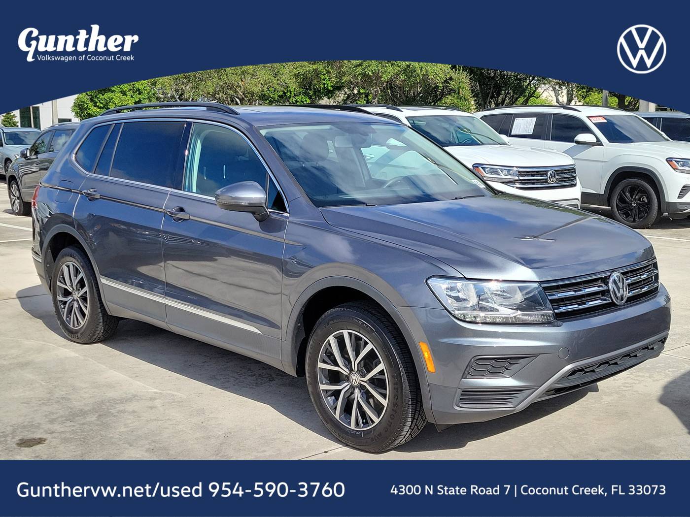 2020 Volkswagen Tiguan SE — SUV — 57,333 mi — Coconut Creek, FL