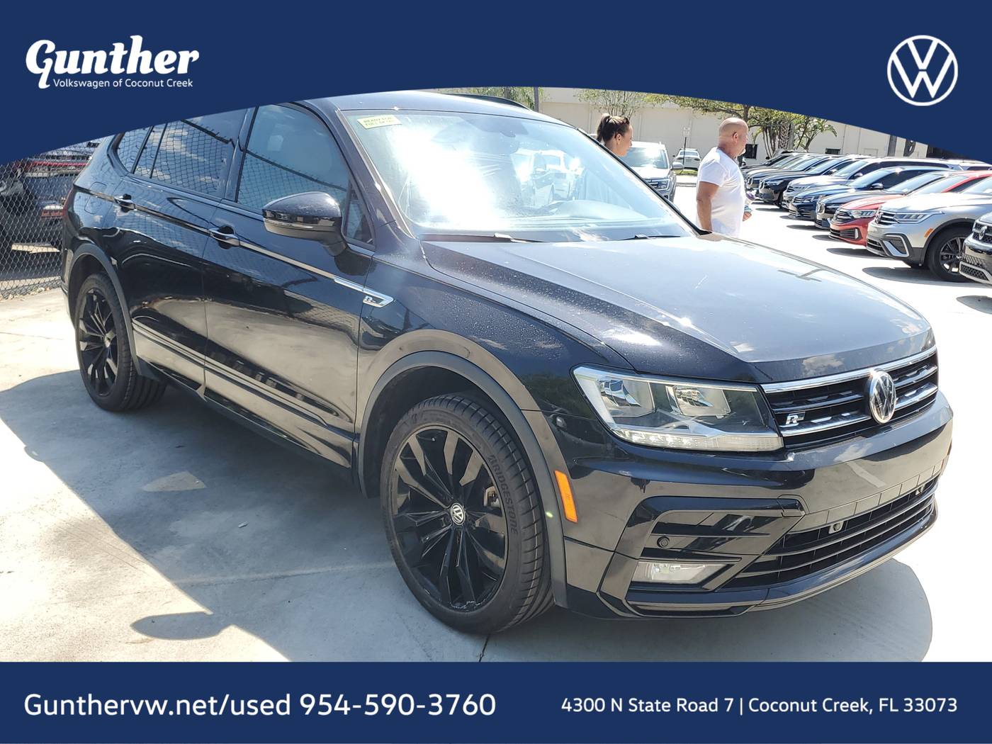 2021 Volkswagen Tiguan SE R-Line Black — SUV — 32,942 mi — Coconut Creek, FL