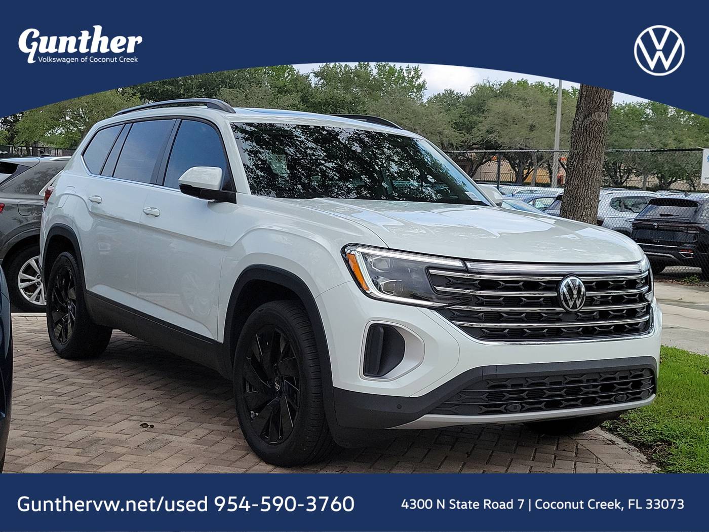 2025 Volkswagen Atlas SE with Technology — SUV — 8,233 mi — Coconut Creek, FL