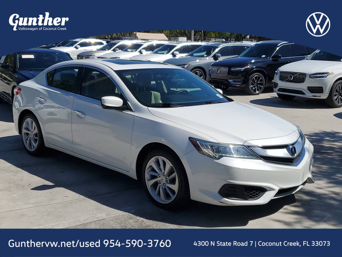 2017 Acura ILX Standard — Sedan — 92,329 mi — Coconut Creek, FL