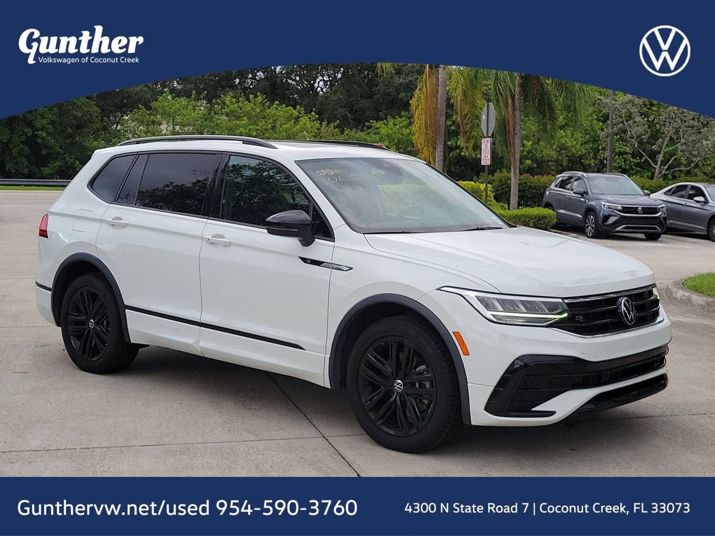 2022 Volkswagen Tiguan SE R-Line Black — SUV — 43,664 mi — Coconut Creek, FL