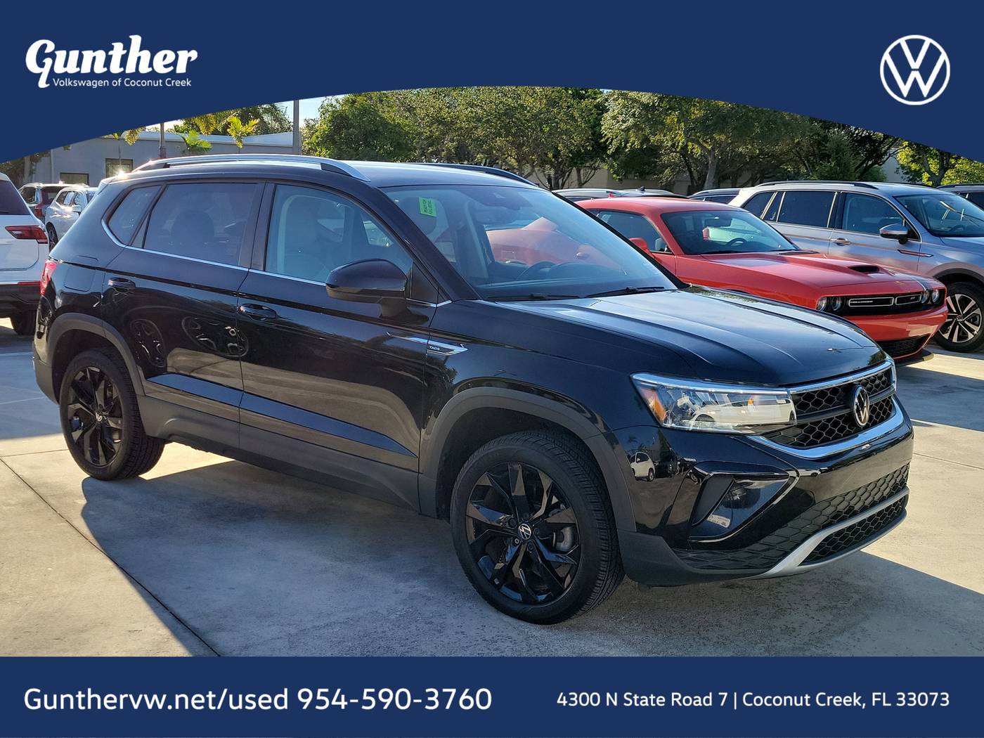 2023 Volkswagen Taos SE — SUV — 11,045 mi — Coconut Creek, FL
