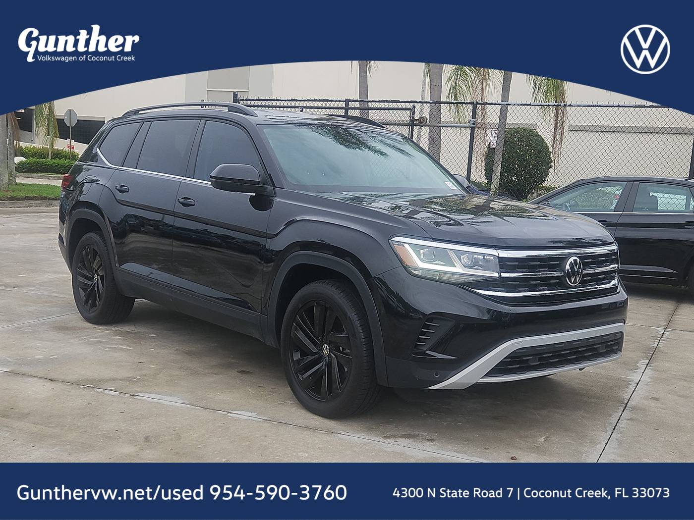 2023 Volkswagen Atlas SE with Technology — SUV — 29,701 mi — Coconut Creek, FL