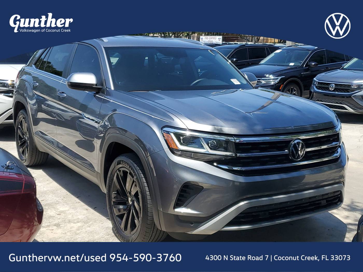 2023 Volkswagen Atlas Cross Sport SE with Technology — SUV — 21,214 mi — Coconut Creek, FL