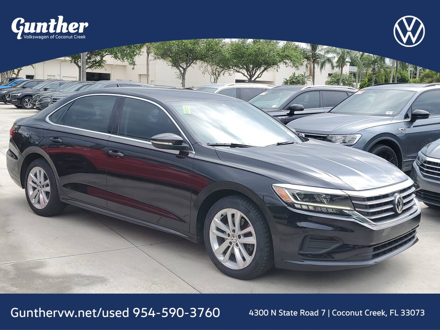 2020 Volkswagen Passat SE — Sedan — 25,540 mi — Coconut Creek, FL