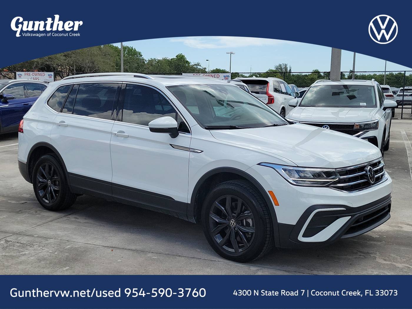 2024 Volkswagen Tiguan SE — SUV — 9,381 mi — Coconut Creek, FL