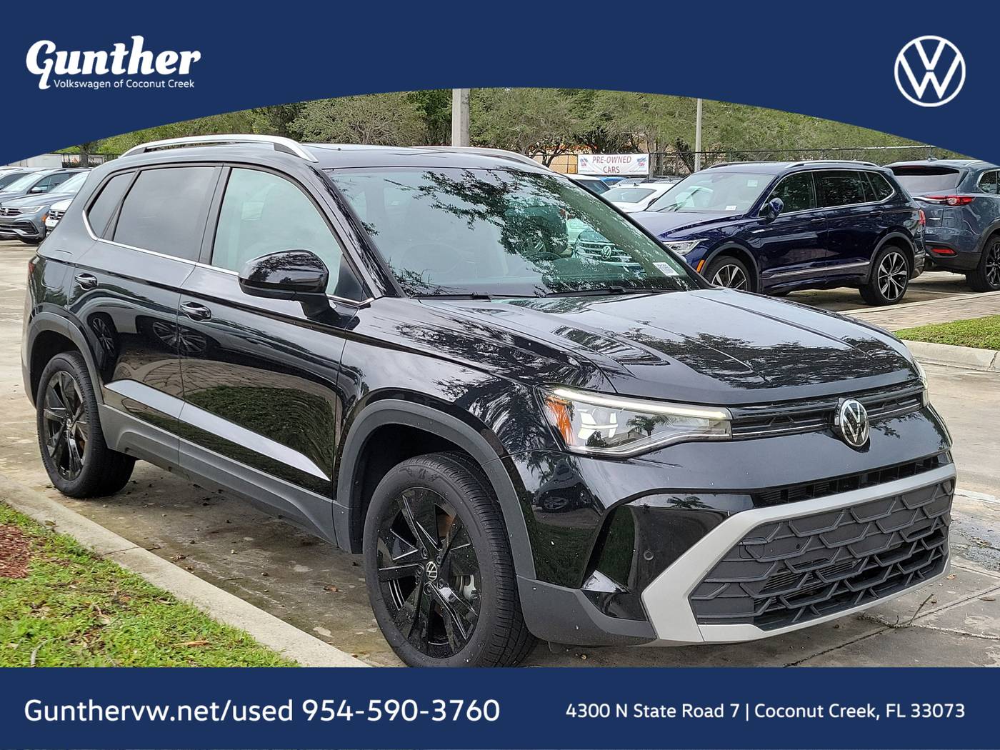 2025 Volkswagen Taos SE — SUV — 8,996 mi — Coconut Creek, FL