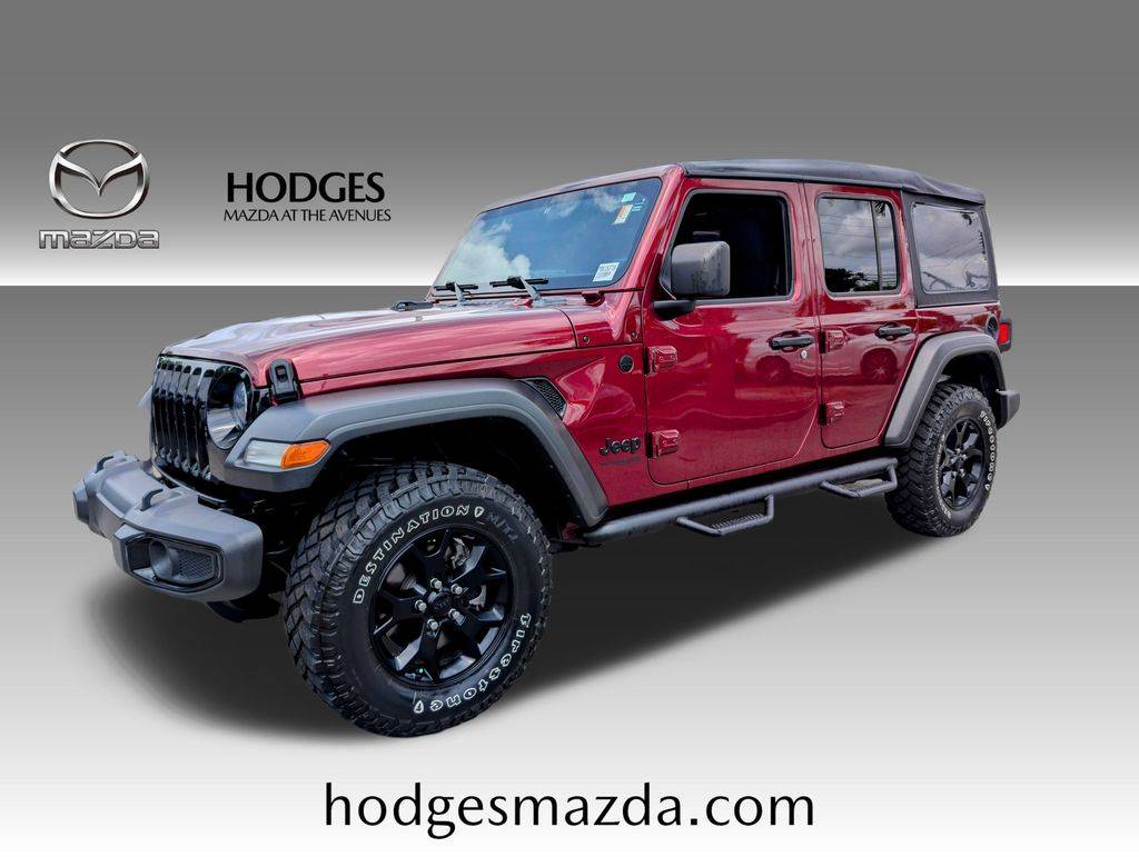2021 Jeep Wrangler Willys Sport — SUV — 42,237 mi — Jacksonville, FL